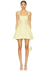 Astrid Oxford Mini Dress