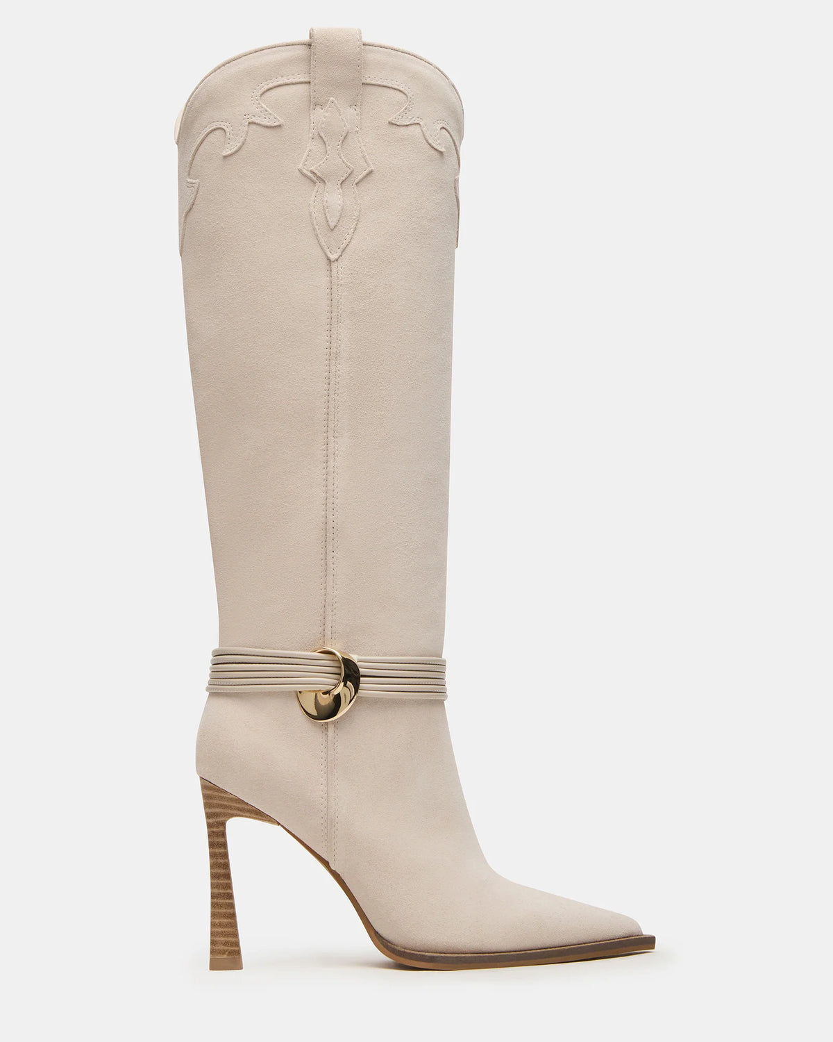 Kyndall Bone Suede