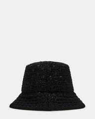 Breezy Straw Hat Black