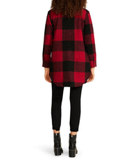 Eldridge Plaid Coat Red - Sm Rebooted
