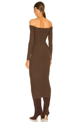 Tucci Knit Bustier Dress