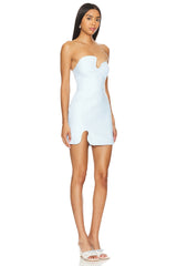 x REVOLVE Strapless Puzzle Mini Dress