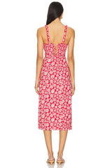 Lucinda Printed Midi Dress