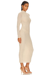 Strobe Diamante Midi Dress