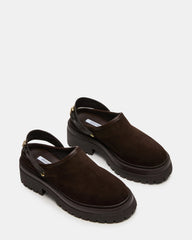Erba Brown Suede