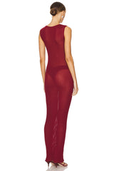 Clarice Sheer Maxi Dress