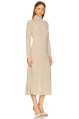 Wool-blend Turtleneck Dress