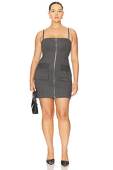 Soft Stretch Ponte Mini Dress