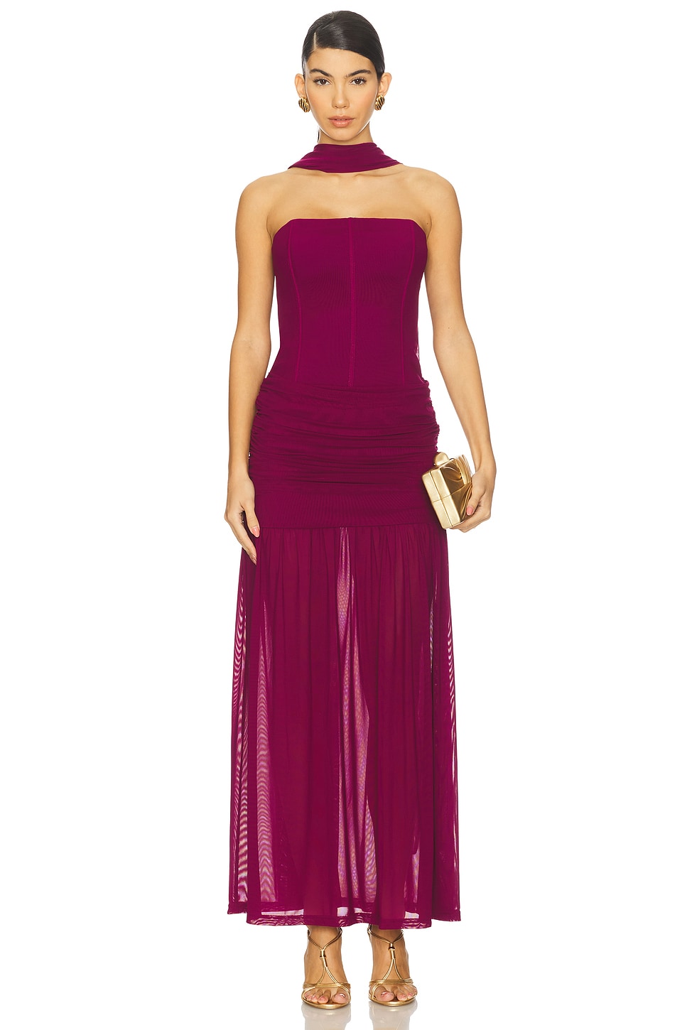 Lillie Corset Maxi Dress