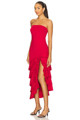 Agastina Strapless Maxi Dress