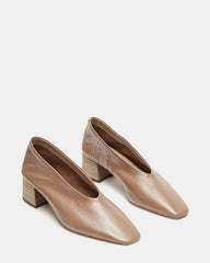 Claud Camel Patent Leather