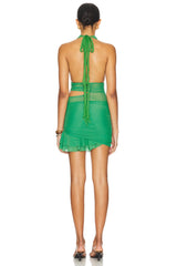 Fiore Halter Mini Dress