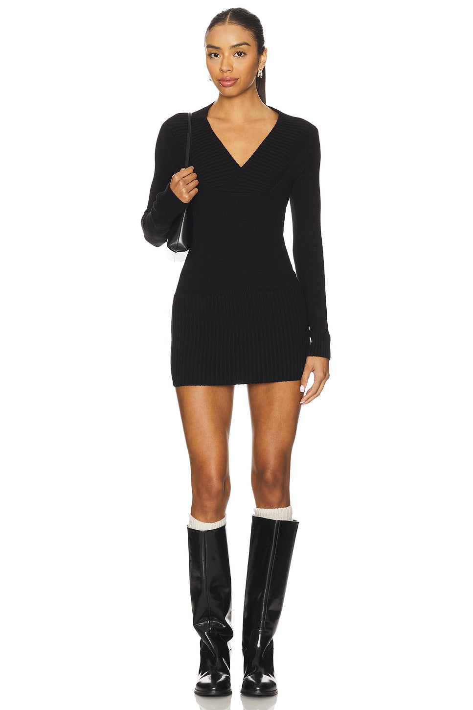 Jade Cloud Knit Mini Dress