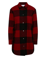 Eldridge Plaid Coat Red - Sm Rebooted