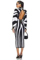 Zebra Batwing Dress