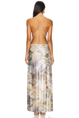 Vixen Trim Maxi Dress