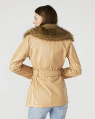 Bowery Coat Tan